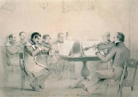 Quartet of the Composer Count A. F. Lvov