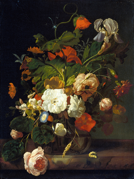 Still Life with Bouquet of Flowers od Rachel Ruysch