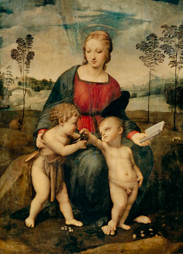 Madonna del Cardellino od (Raffael) Raffaello Santi