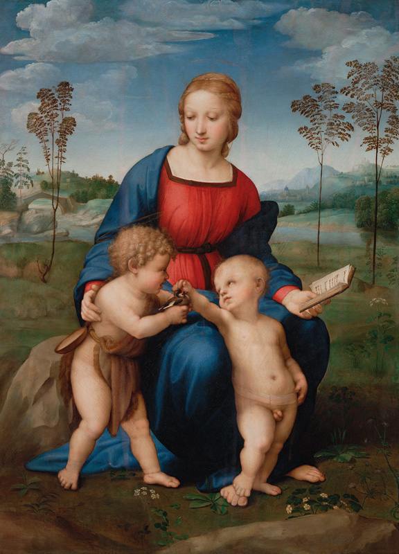 Madonna del Cardellino od (Raffael) Raffaello Santi