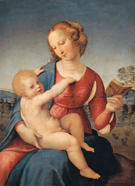 Maria with the Christuskind (Madonna Colonna) od (Raffael) Raffaello Santi