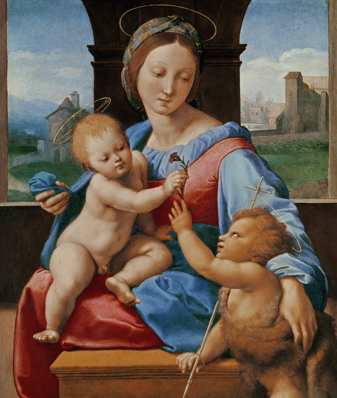 The Aldobrandini Madonna or The Garvagh Madonna (oil on panel), c.1509-10 od (Raffael) Raffaello Santi