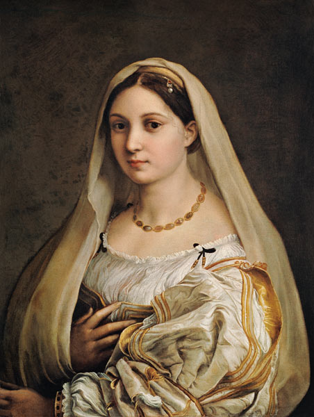 The Veiled Woman, or La Donna Velata od (Raffael) Raffaello Santi