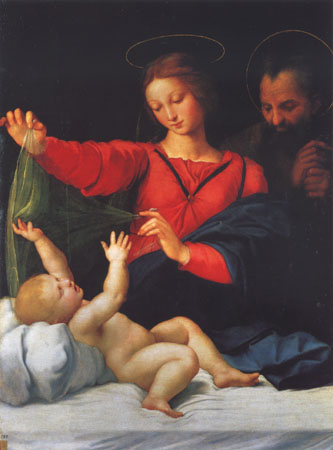 Holy Family (Madonna di Loreto) od (Raffael) Raffaello Santi