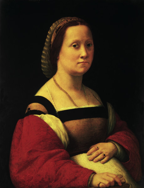 Raphael / Donna gravida / c.1505 od (Raffael) Raffaello Santi