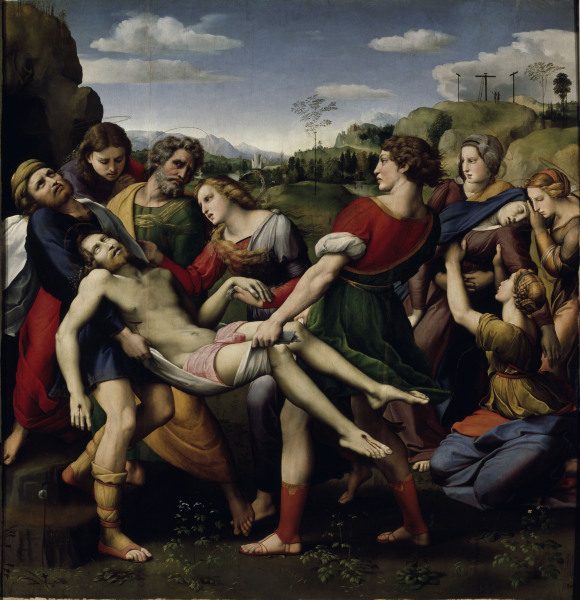 Raphael / The Entombment of Christ od (Raffael) Raffaello Santi