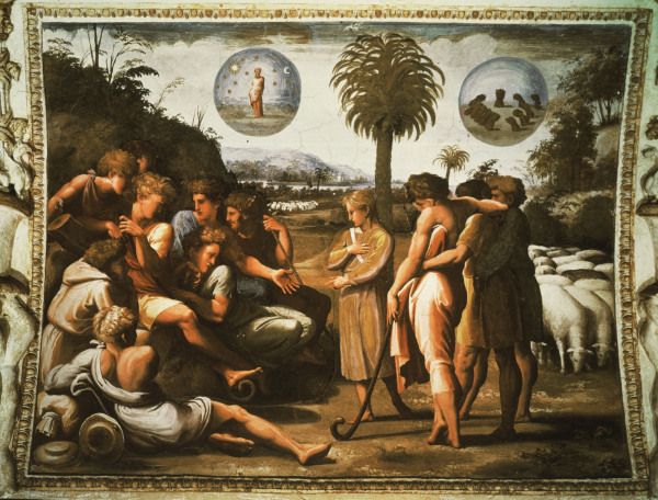 Raphael /Joseph tells his dream /c.1515 od (Raffael) Raffaello Santi