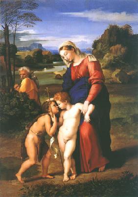 Holy Family with St. Johannes (Madonna del Passeggio)