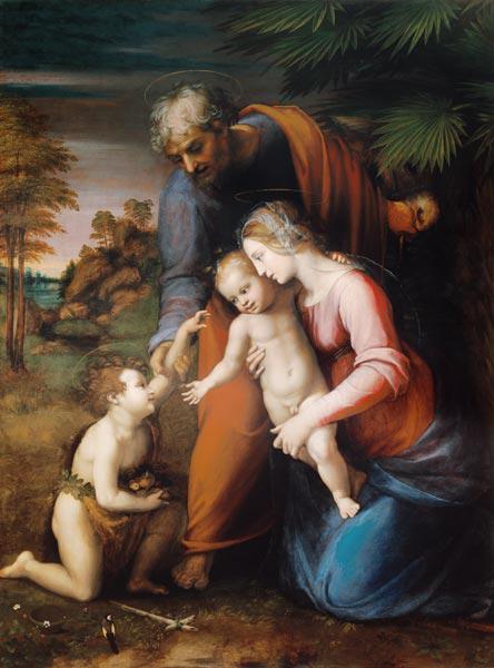 Holy Family with little Johannes