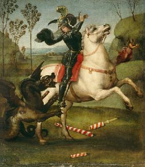 St. George Struggling with the Dragon