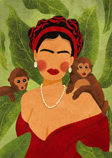 Frida and Monkeys