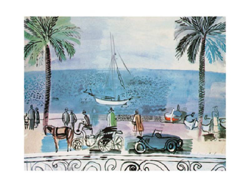 Promenade a Nice - (RDU-329) od Raoul Dufy