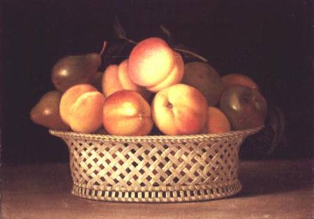 Bowl of Peaches od Raphaelle Peale