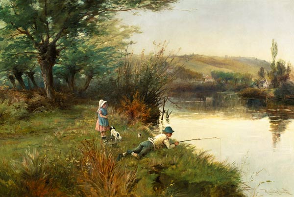 The Young Anglers od Reginald Smith
