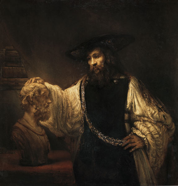 Aristotle od Rembrandt van Rijn