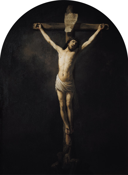 Christ on the Cross od Rembrandt van Rijn