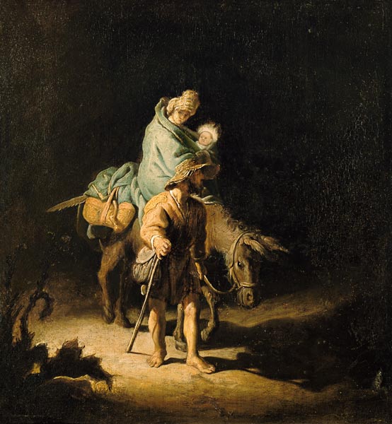 Curse to Egypt od Rembrandt van Rijn