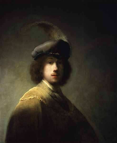 Self-Portrait, Aged 23 od Rembrandt van Rijn
