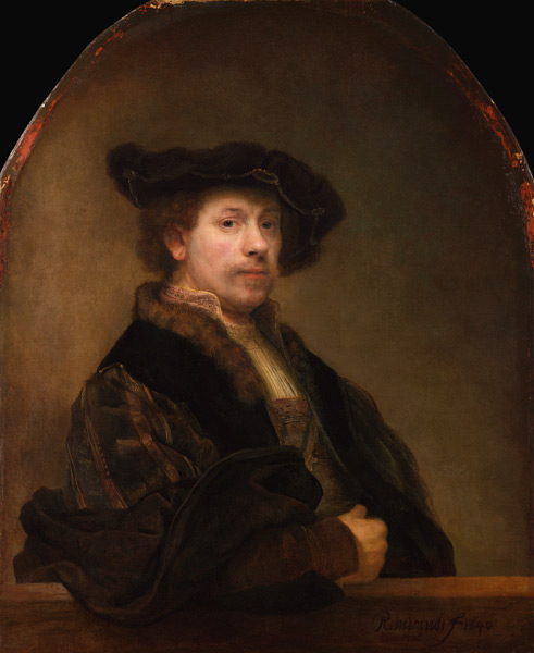 Rembrandt / Self-Portrait / London od Rembrandt van Rijn