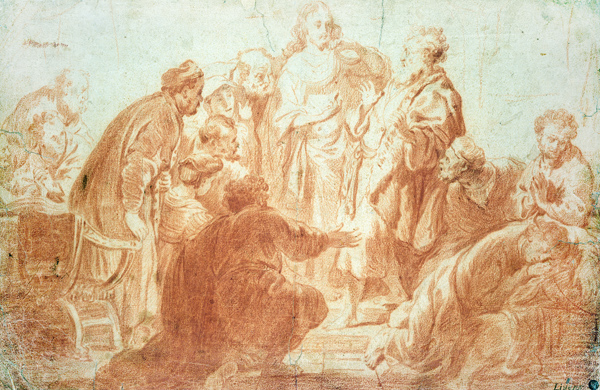 The Doubting Thomas od Rembrandt van Rijn