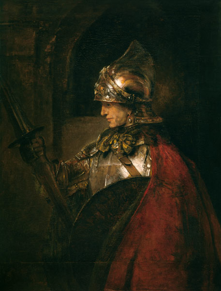 Alexander the Great / Paint. / Rembrandt od Rembrandt van Rijn