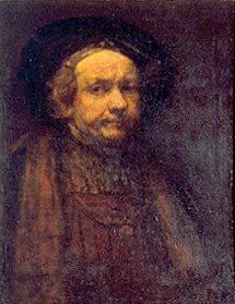 Altersbildnis od Rembrandt van Rijn