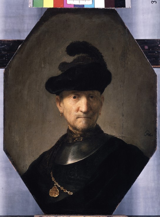 Portrait of an old warrior od Rembrandt van Rijn