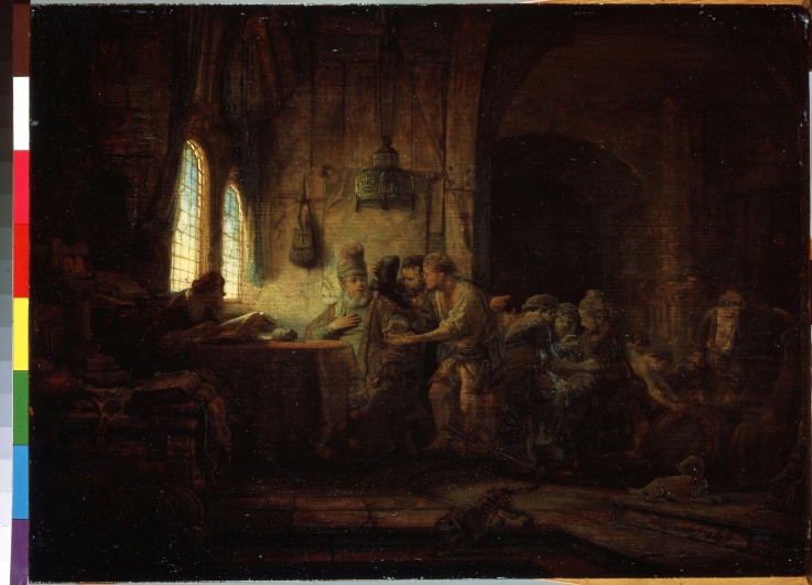 The Parable of the Labourers in the Vineyard od Rembrandt van Rijn