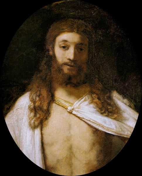 Christ risen from the dead. od Rembrandt van Rijn