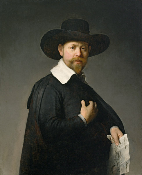 The merchant Martin Looten od Rembrandt van Rijn