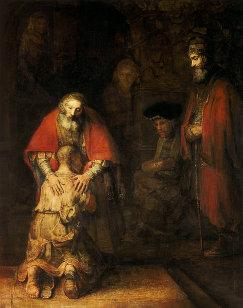 Return of the Prodigal Son od Rembrandt van Rijn