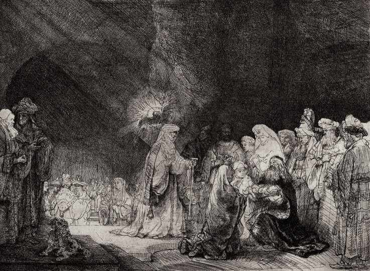The Presentation of Jesus at the Temple od Rembrandt van Rijn