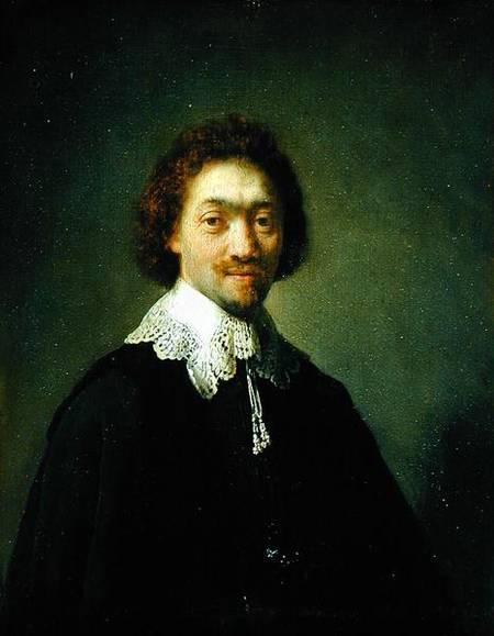 Portrait of Maurits Huygens od Rembrandt van Rijn