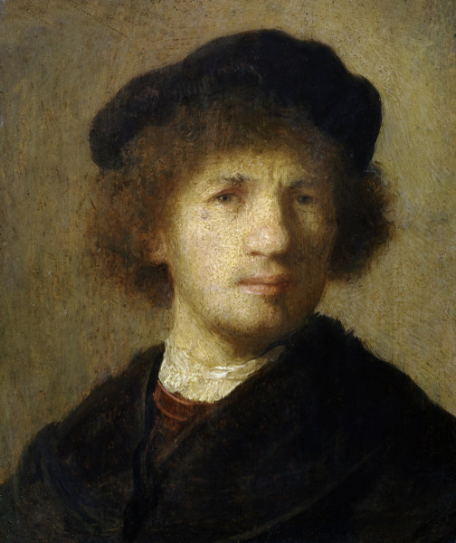 Rembrandt / Self-portrait / c. 1630 od Rembrandt van Rijn