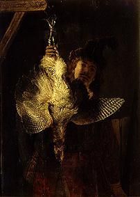 The bittern hunter od Rembrandt van Rijn