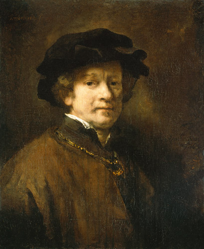 Self-portrait od Rembrandt van Rijn