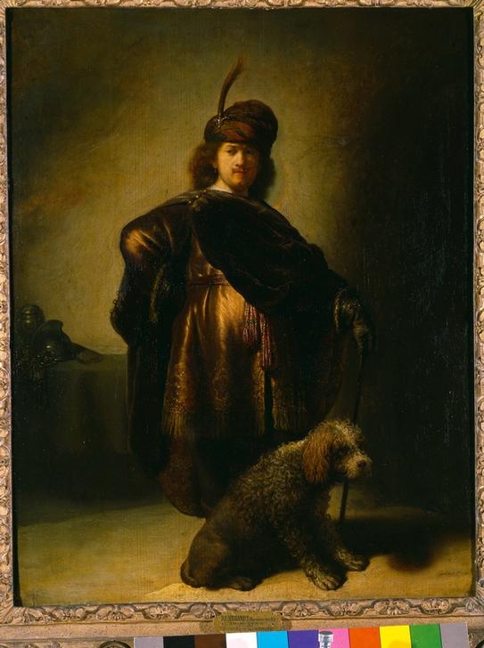 Self-Portrait in Oriental Costume od Rembrandt van Rijn