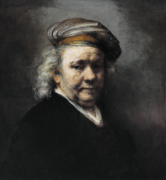 Self-portrait V od Rembrandt van Rijn