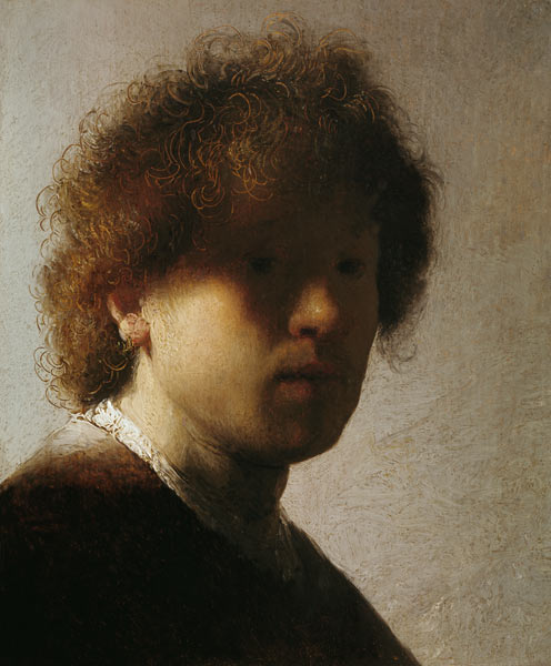 Self Portrait as a Young Man od Rembrandt van Rijn