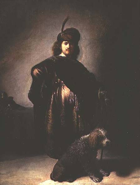 Self Portrait in Oriental Costume od Rembrandt van Rijn