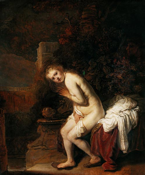Susanna in the bath od Rembrandt van Rijn