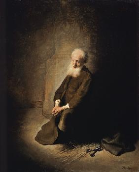 St. Peter in prison.