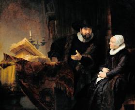 The Mennonite Preacher Anslo and his Wife