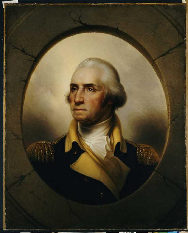 George Washington. od Rembrandt Peale
