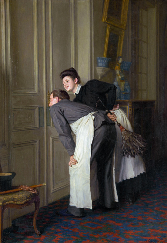 Madame Recoit, 1908 (oil on canvas) od Rémy Cogghe