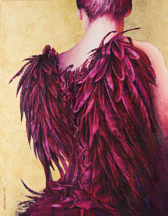 Purple Angel Gold od Renate Berghaus
