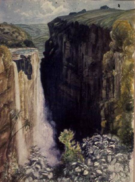 Maqua Falls, Pondoland od Rev. John Wilfrid Royds Brocklebank