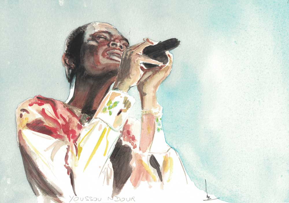 Youssou Ndour od Régine Coudol-Fougerouse