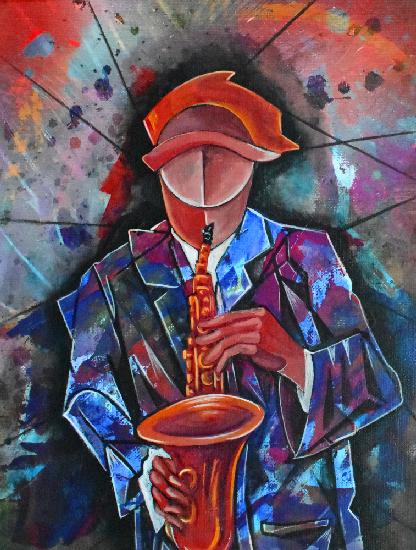 Sax Jazz Man