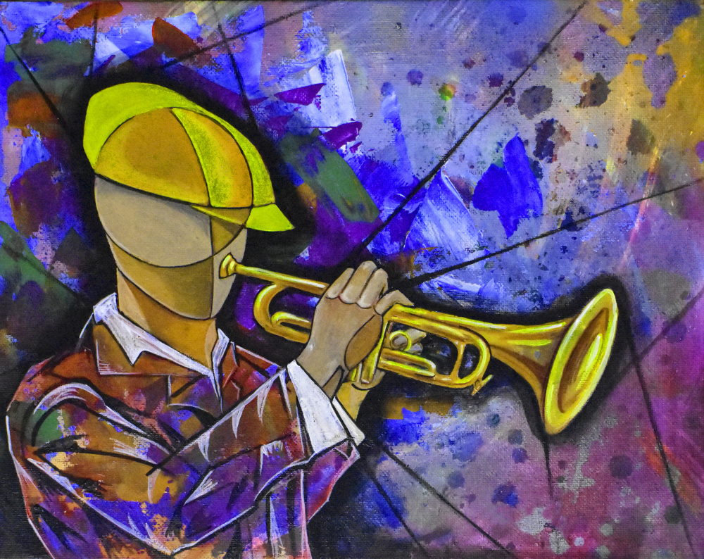Trumpeter Playing od Ricardo Maya